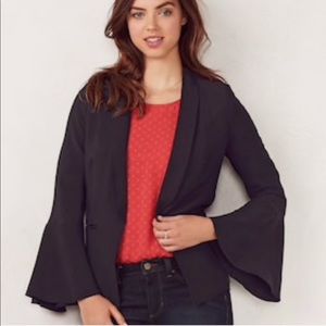 Lc Lauren Conrad Bell Sleeve Blazer 🆕